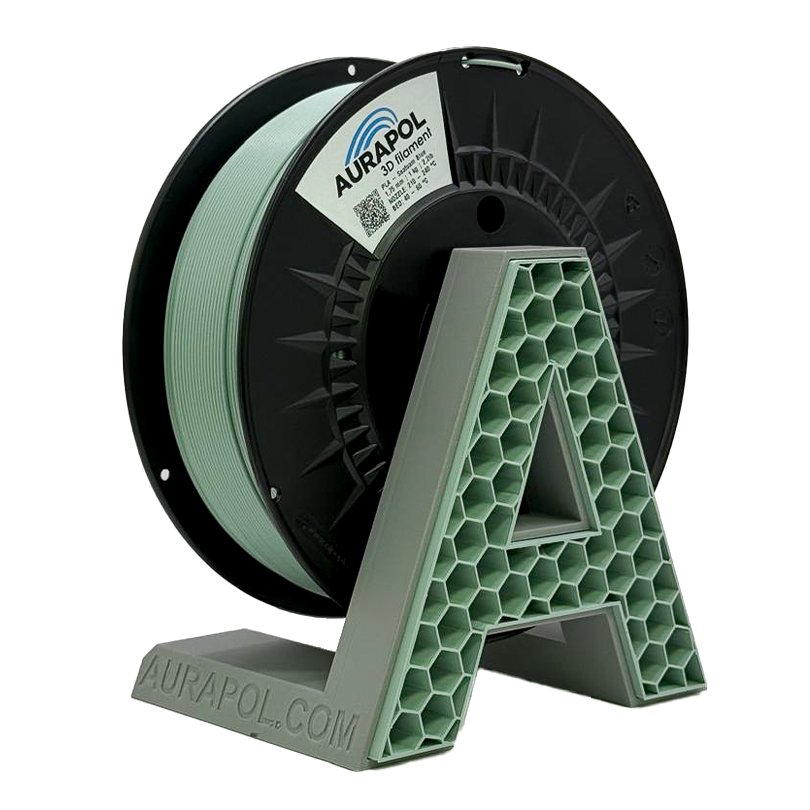 AURAPOL PLA 3D Filament Seafoam Blue 1 kg 1,75 mm