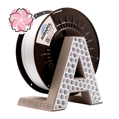 AURAPOL PET-G Filament Bright White 1 kg 1,75 mm