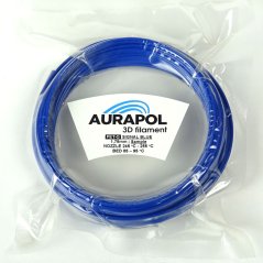 AURAPOL Przykładowy filament PET-G 3D Signal Blue 1,75mm