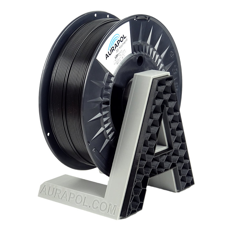 AURAPOL PLA HT110 3D Filament Black 1 kg 1,75 mm