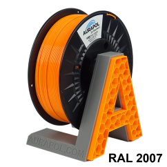AURAPOL PET-G Filament Bright Orange 1 kg 1,75 mm