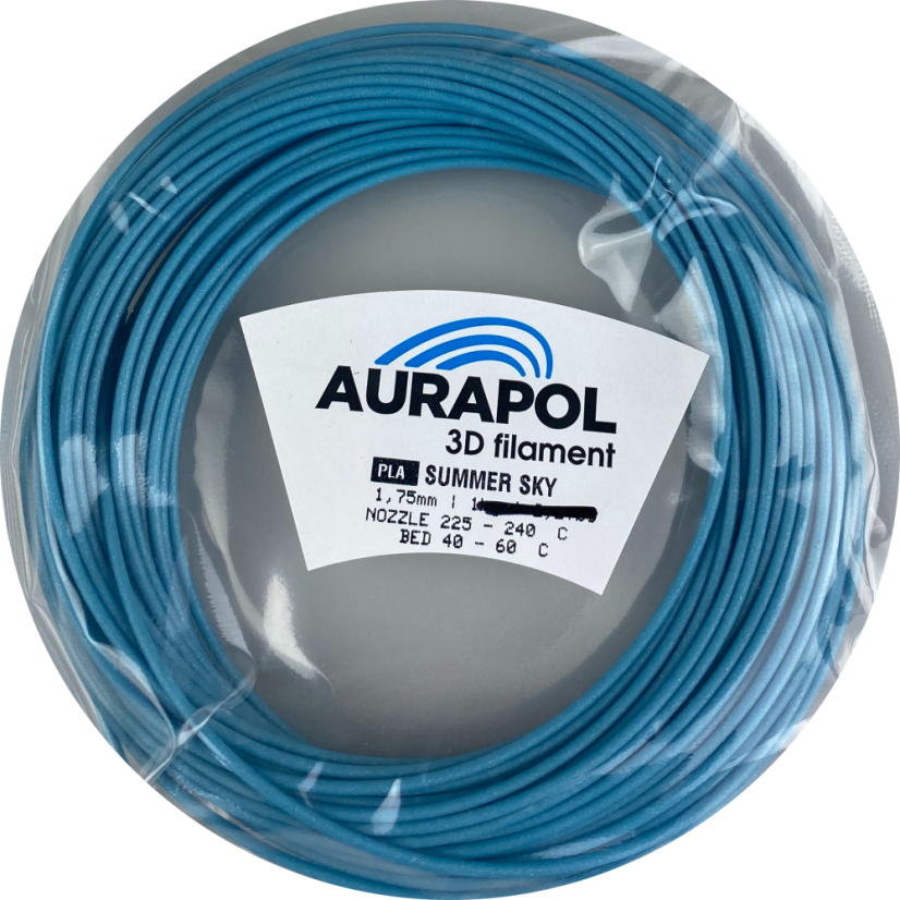 AURAPOL Sample PLA 3D Summer Sky 1,75m