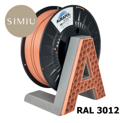 AURAPOL PLA 3D Filament Sandy Blush 1 kg 1,75 mm