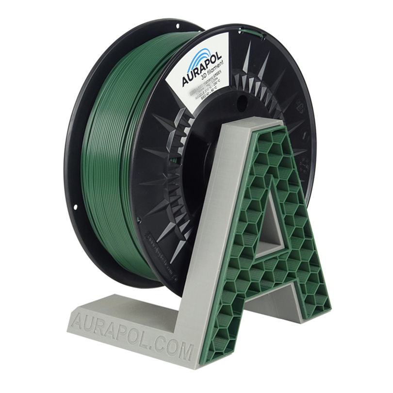 AURAPOL PET-G Filament ARMY Highland green 1 kg 1,75 mm