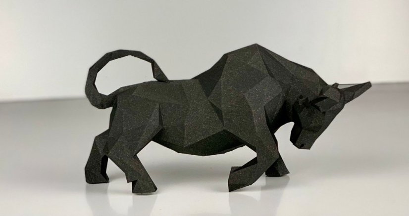 AURAPOL PLA 3D Filament Galaxy Czarny 1 kg 1,75 mm