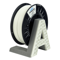 AURAPOL PLA 3D Filament White 1 kg 1,75 mm