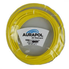 AURAPOL Przykładowy filament PET-G 3D Sulphur yellow 1,75mm