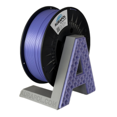 AURAPOL PLA 3D Filament Lilac mist partially transparent 1 kg 1,75 mm