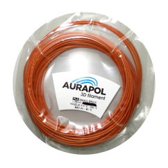 AURAPOL Przykładowy filament PLA 3D Filament Metallic Brick 1.75 mm