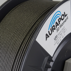 AURAPOL PLA 3D Filament Galaxy Czarny 1 kg 1,75 mm