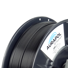 AURAPOL PLA 3D Filament Black 1 kg 1,75 mm