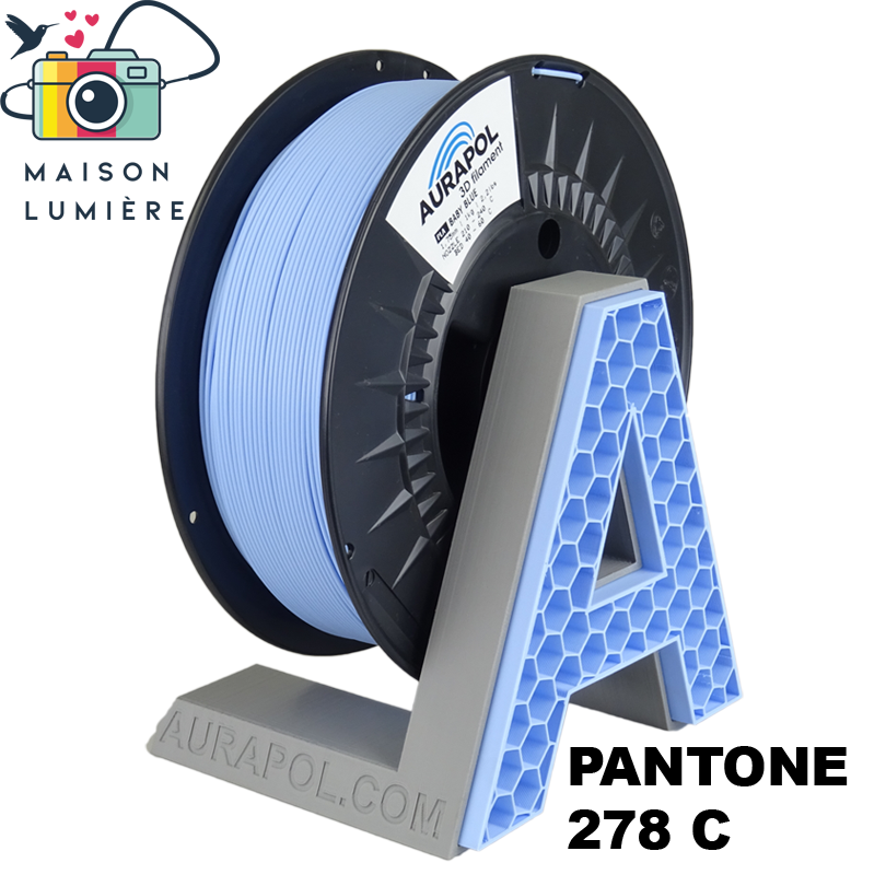 AURAPOL PLA 3D Filament L-EGO Baby Blue 1 kg 1,75 mm