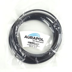 AURAPOL Przykładowy filament PLA HT110 3D Black 1,75 mm