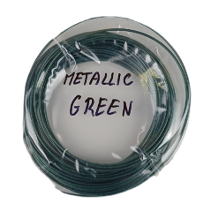 AURAPOL Przykładowy filament PLA 3D Metallic green 1,75 mm