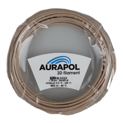 AURAPOL Przykładowy filament PLA 3D Wood pine 1,75 mm