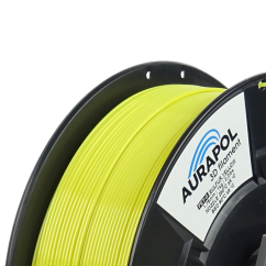 AURAPOL PET-G Filament Sulfur Yellow 1 kg 1,75 mm
