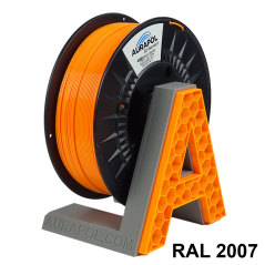 AURAPOL PET-G Filament Bright Orange 1 kg 1,75 mm