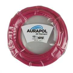 AURAPOL Przykładowy filament PLA 3D Pink universe 1,75 mm