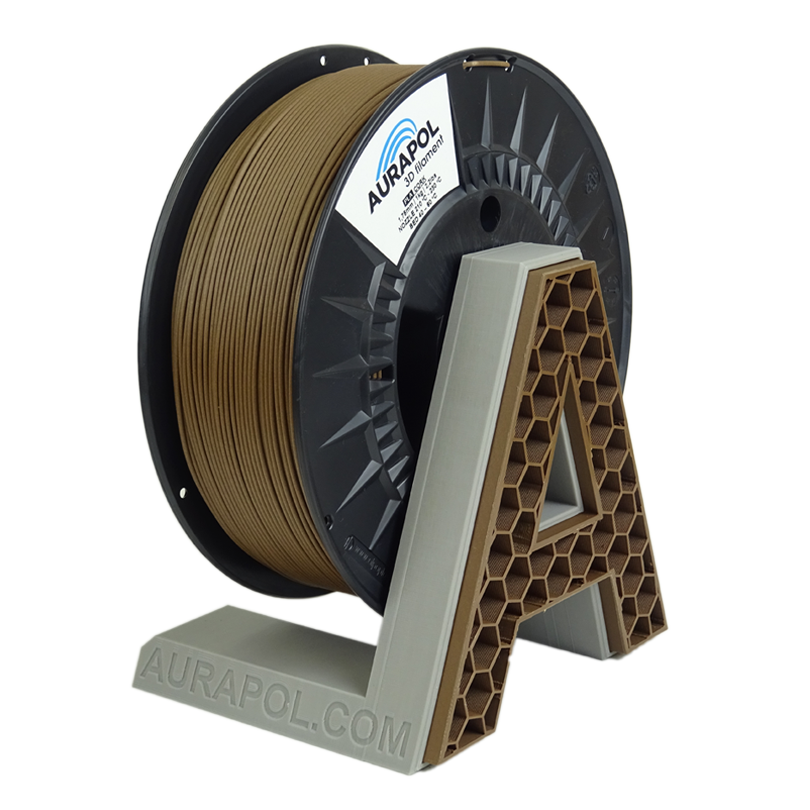 AURAPOL PLA 3D Filament WOOD CORK 850 g 1,75 mm