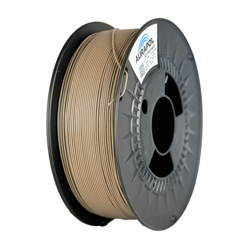 AURAPOL PET-G Recycled Filament Earth Taupe 1 kg 1,75 mm