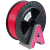 AURAPOL PLA 3D Filament Raspberry partially transparent 2,5 kg 1,75 mm