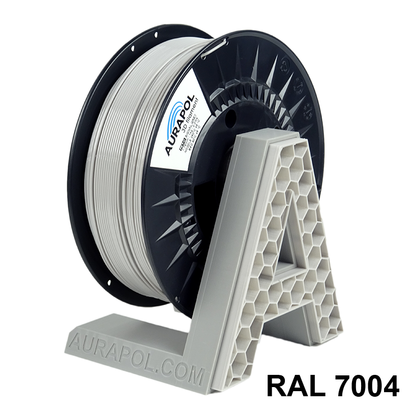 AURAPOL PET-G Filament Signal Grey 1 kg 1,75 mm