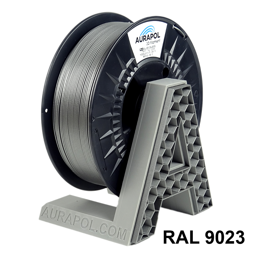 AURAPOL PLA 3D Filament Silver 1 kg 1,75 mm