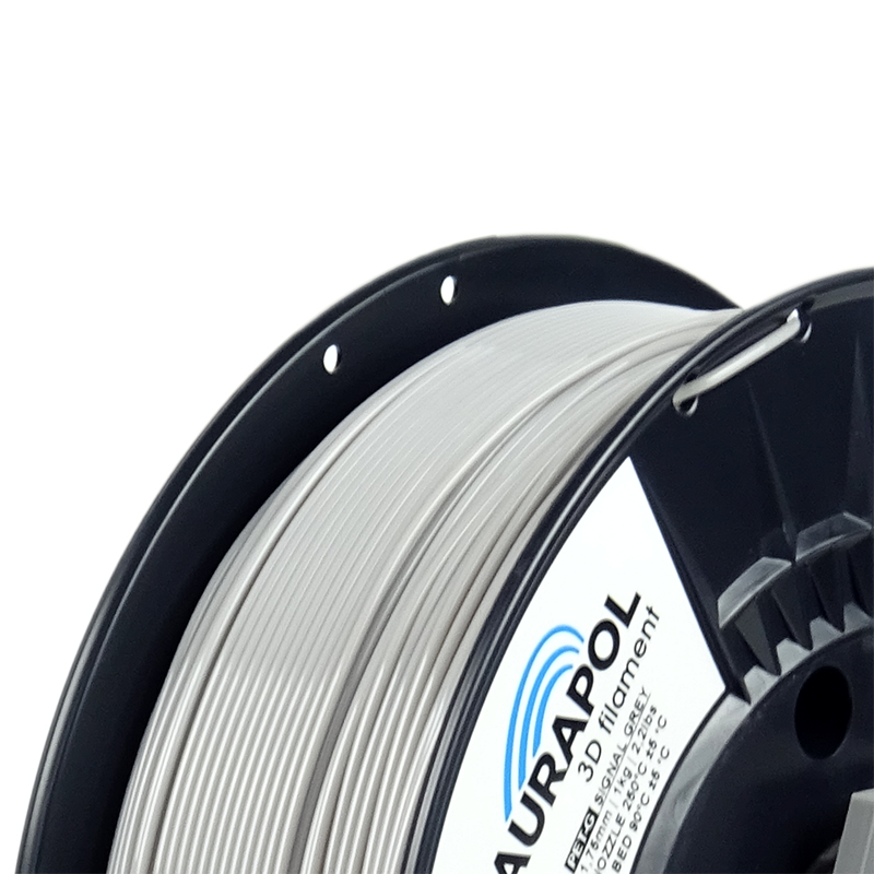 AURAPOL PET-G Filament Signal Grey 1 kg 1,75 mm