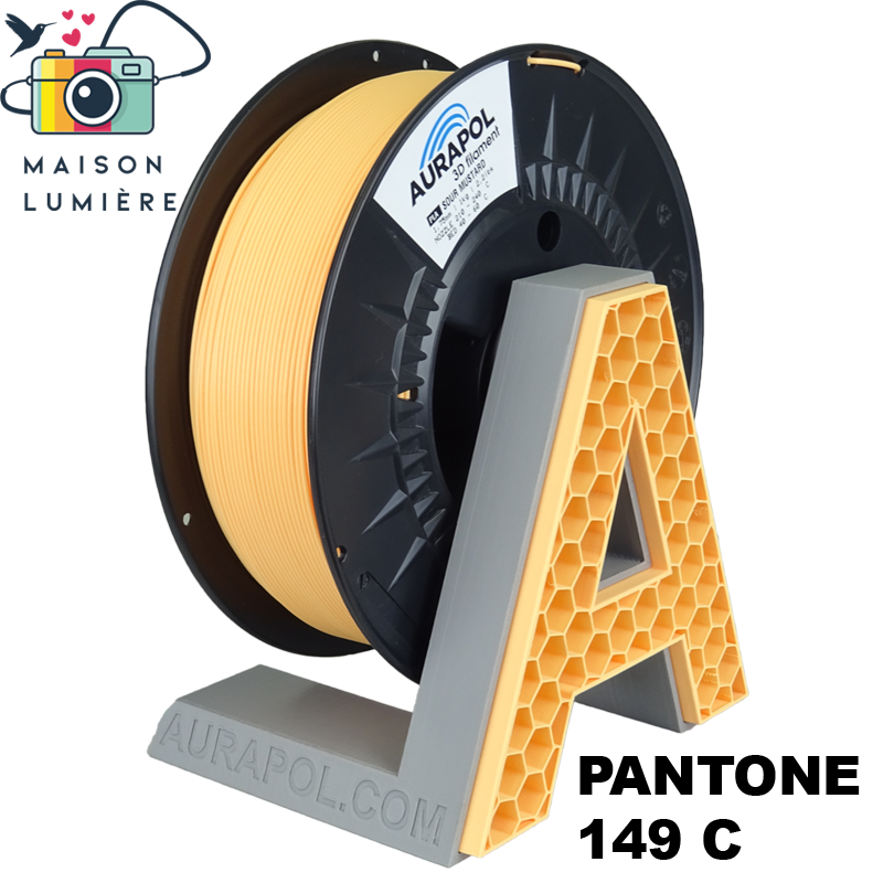 AURAPOL PLA 3D Filament L-EGO Sour Mustard 1 kg 1,75 mm