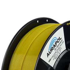 AURAPOL PLA 3D Filament Honey partially transparent 1 kg 1.75 mm