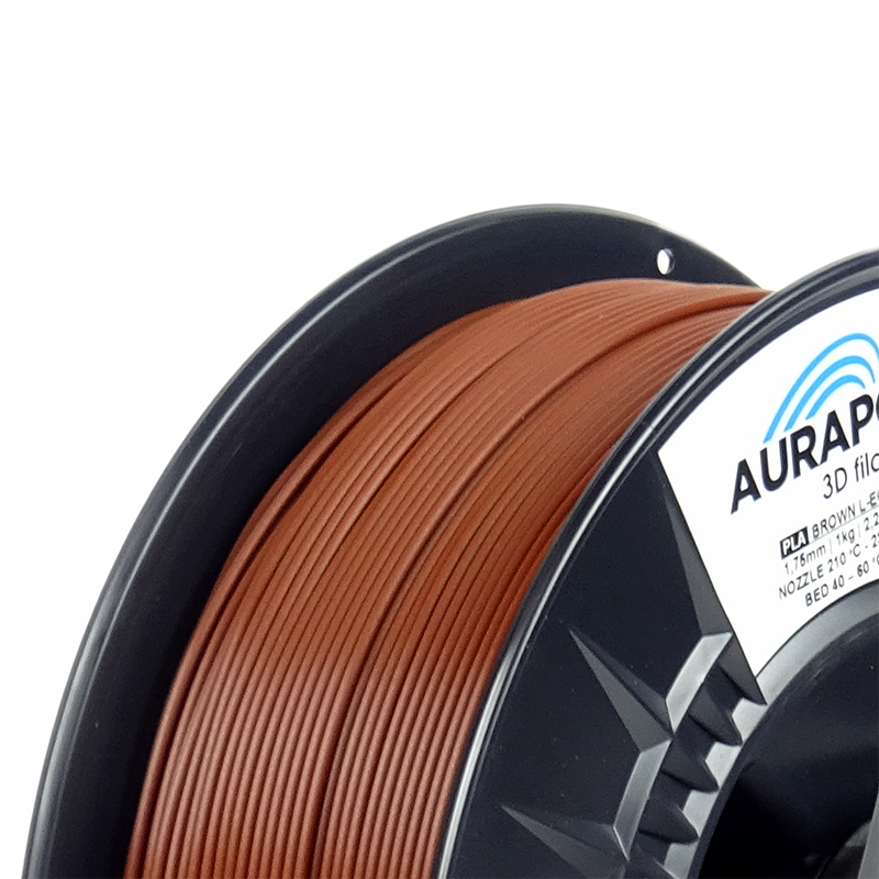 AURAPOL PLA 3D Filament Brown L-EGO 1 kg 1,75 mm