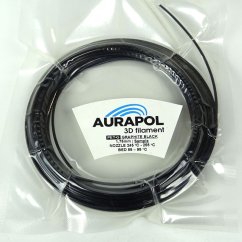 AURAPOL Przykładowy filament PET-G 3D Graphite Black 1,75mm