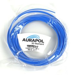 AURAPOL Przykładowy filament PLA HT110 3D Blue 1,75 mm