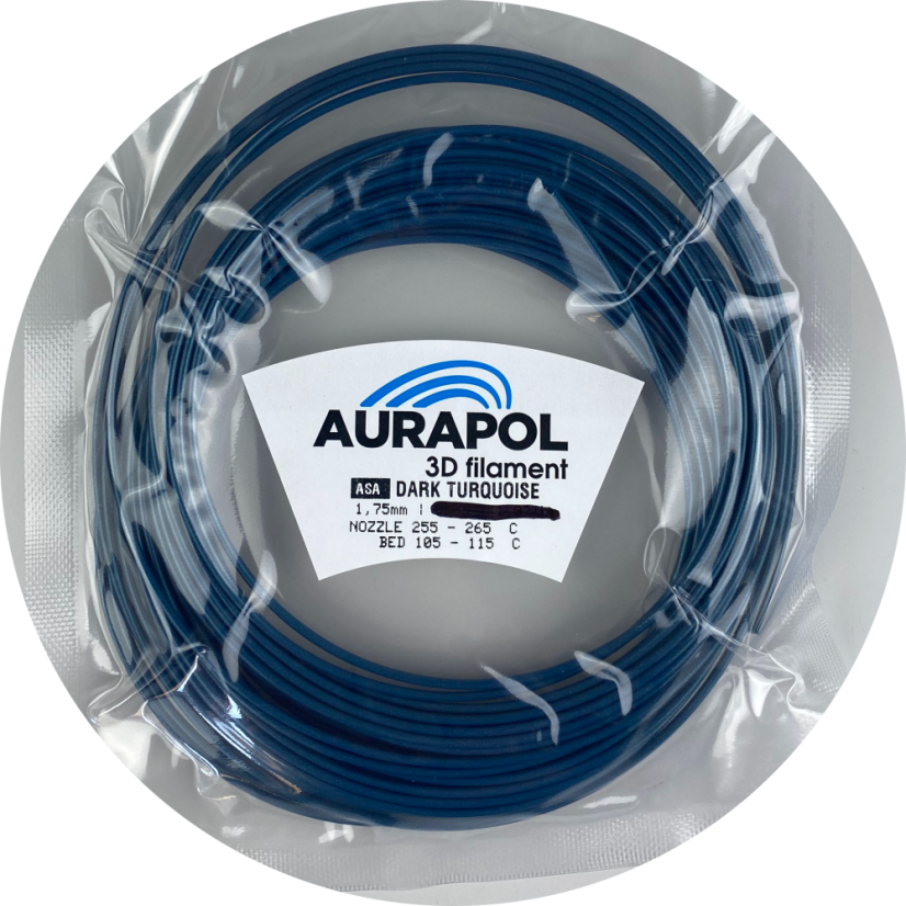 AURAPOL Sample ASA 3D Dark Turquoise 1,75m