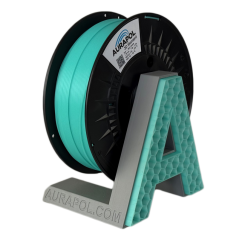 AURAPOL PLA 3D Filament Mint breeze partially transparent 1 kg 1.75 mm