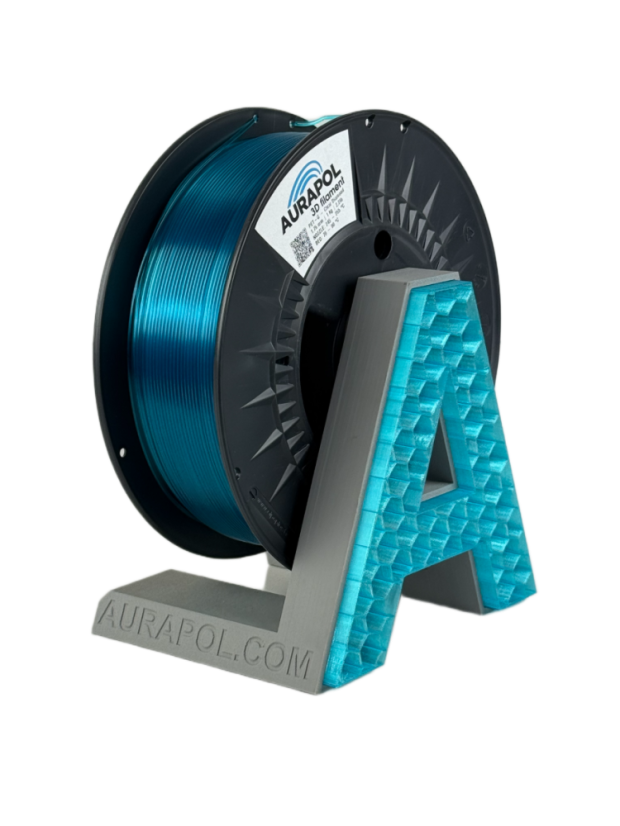 AURAPOL PET-G Filament Clear Diamond 1 kg 1,75 mm