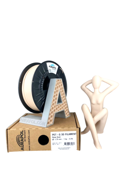 AURAPOL PET-G Rose Dust Filament  1 kg 1,75 mm