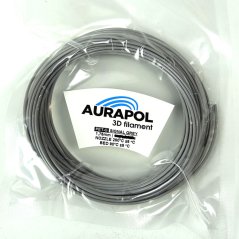 AURAPOL Przykładowy filament PET-G 3D Signal grey 1,75mm