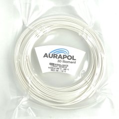 AURAPOL Przykładowy filament ASA 3D Signal White 1,75mm