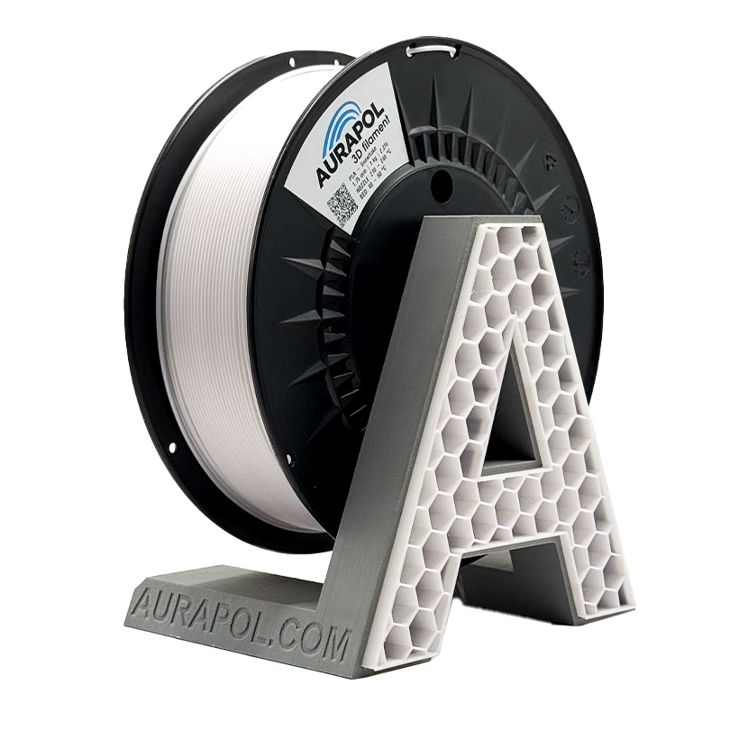 AURAPOL PLA 3D Filament Snowflake 1 kg 1,75 mm