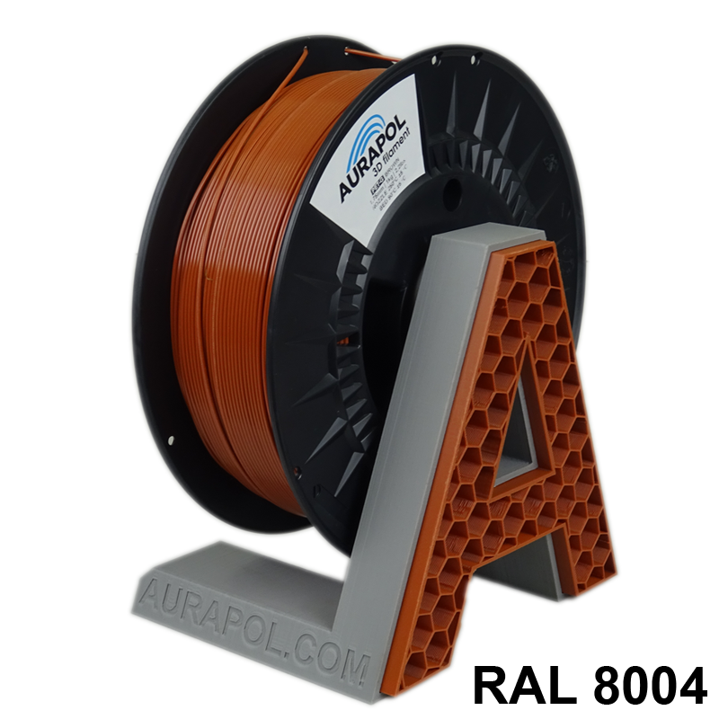 AURAPOL PET-G Filament Copper brown 1 kg 1,75 mm